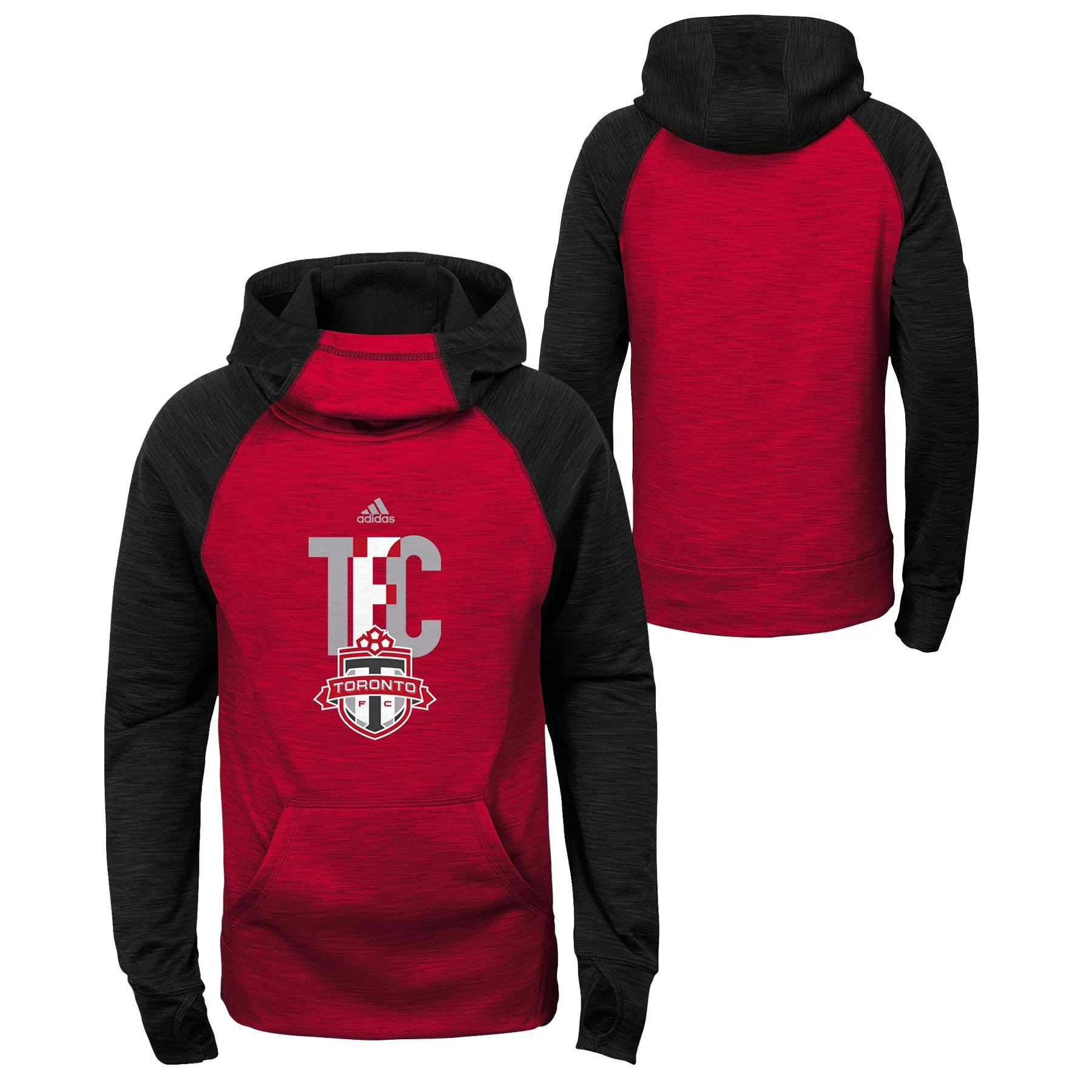 Adidas MLS Youth Girls Toronto FC Target Forward Pullover Hoodie
