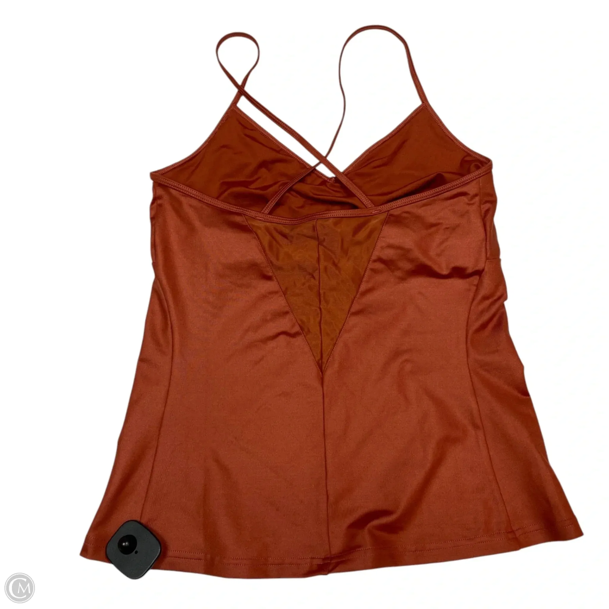 Athletic Tank Top By Alo In Orange, Size: L