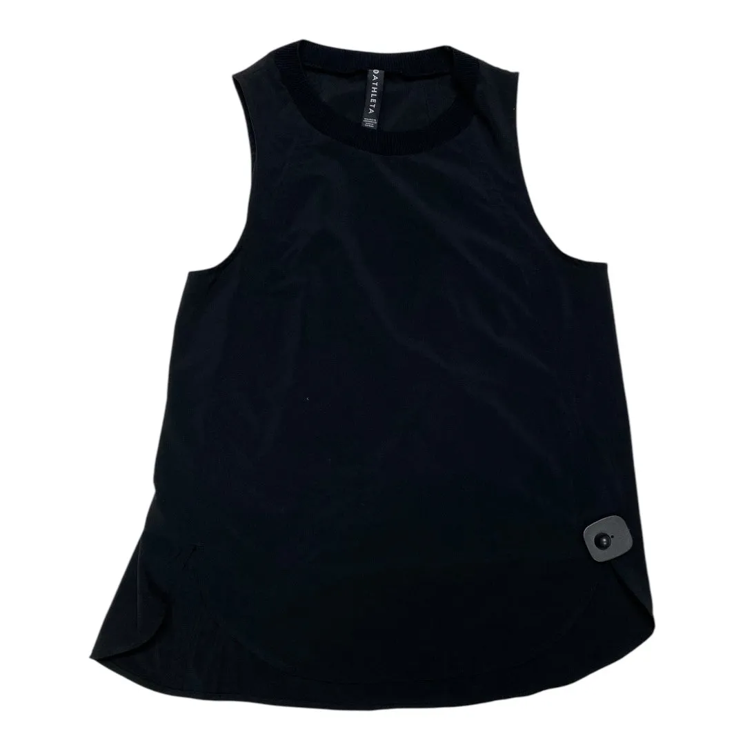 Athletic Tank Top By Athleta In Black, Size:S