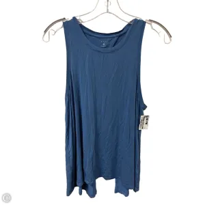 Athletic Tank Top By Clothes Mentor In Blue, Size: M
