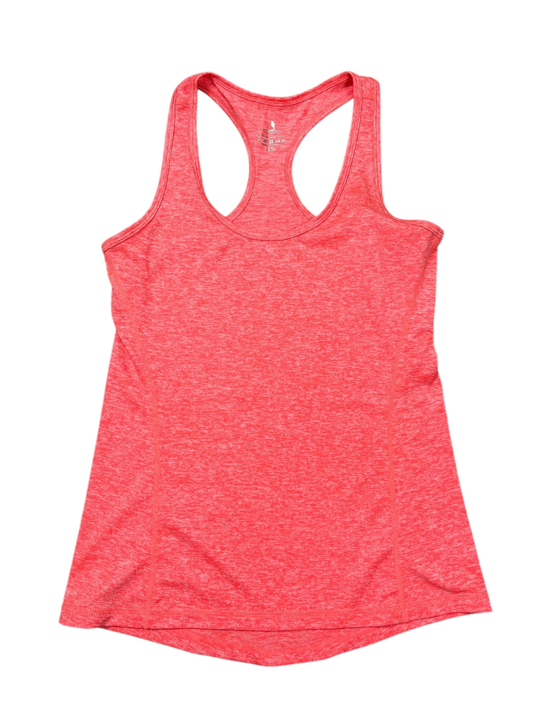Athletic Tank Top By Clothes Mentor In Orange, Size:Xs