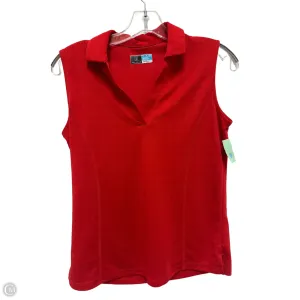 Athletic Tank Top By Clothes Mentor In Red, Size: S