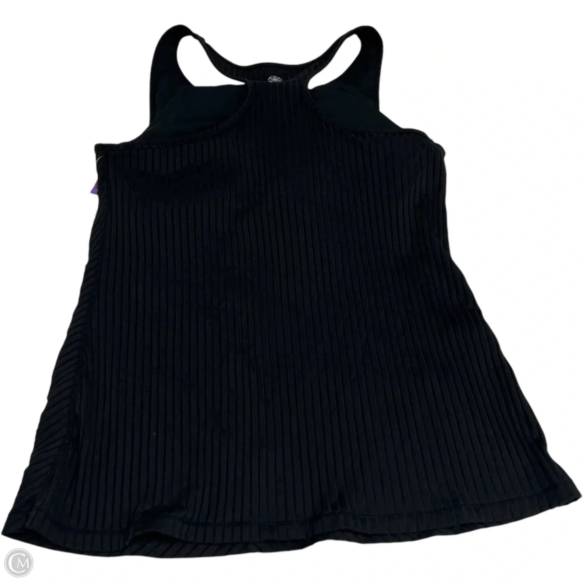 Athletic Tank Top By Gaiam In Black, Size: M
