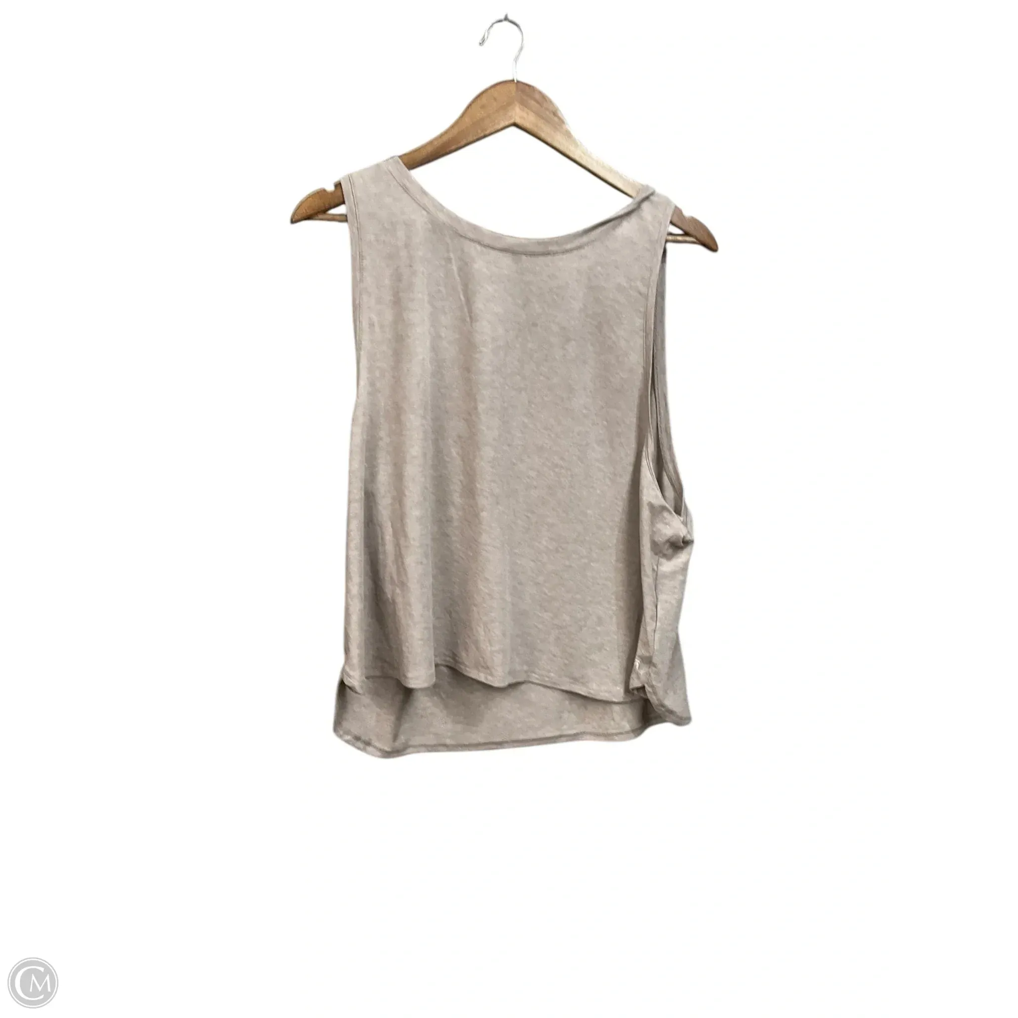 Athletic Tank Top By Gapfit In Beige, Size: Xxl