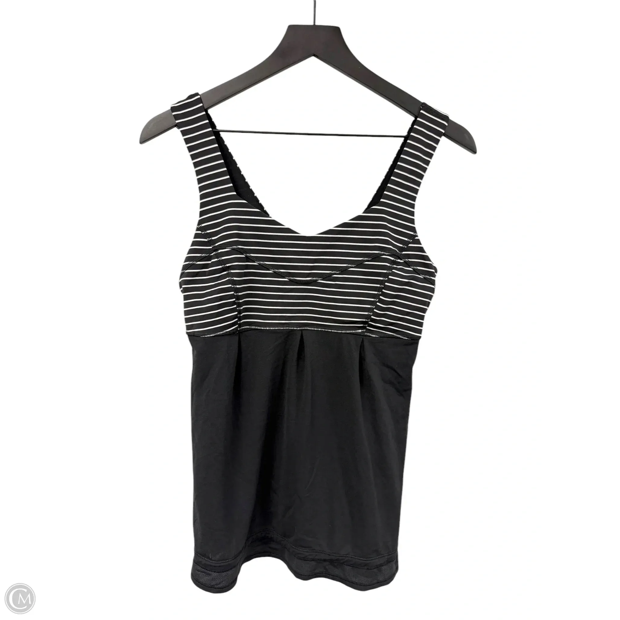 Athletic Tank Top By Lululemon In Black, Size: 8