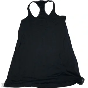 Athletic Tank Top By Lululemon In Black, Size: M