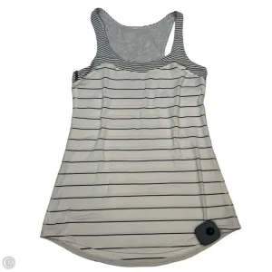 Athletic Tank Top By Lululemon In Grey, Size: S