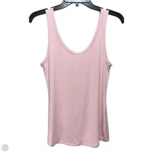 Athletic Tank Top By Lululemon In Pink, Size: 10