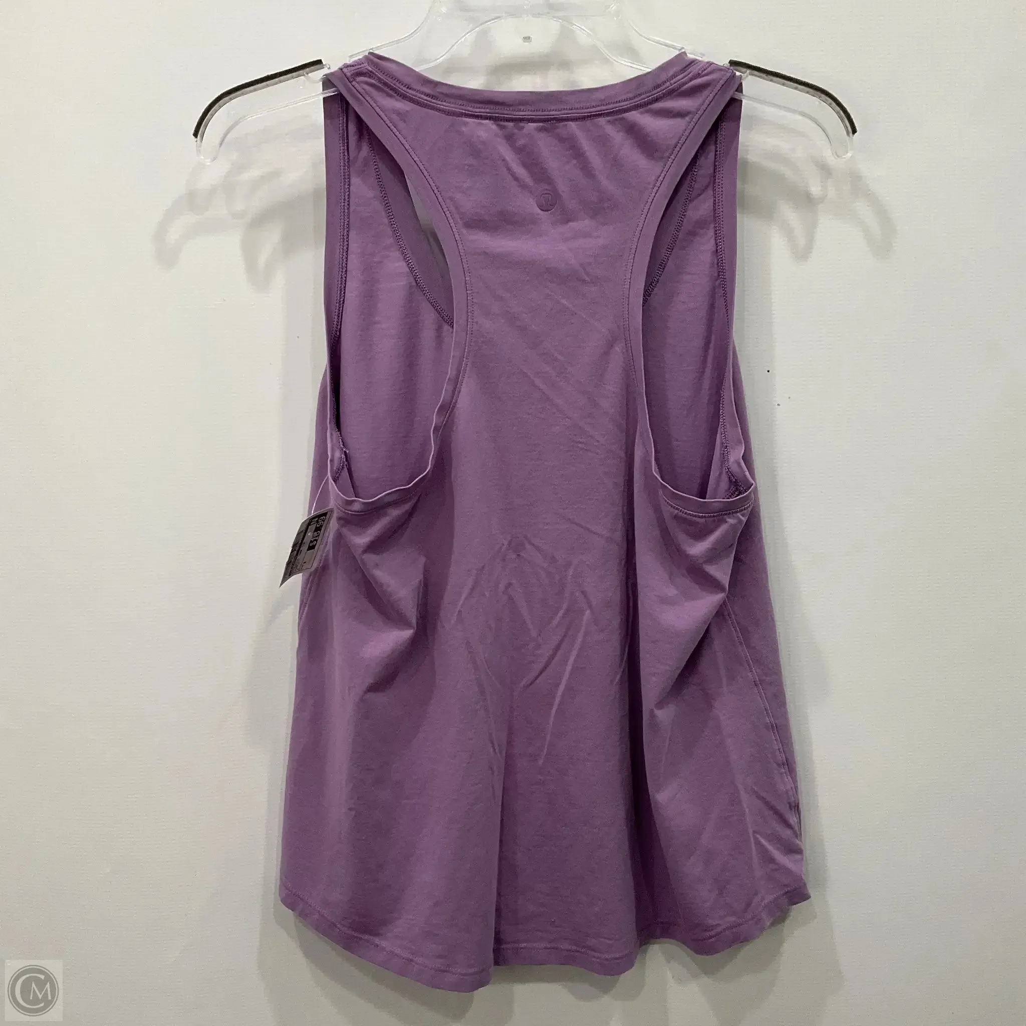 Athletic Tank Top By Lululemon In Purple, Size: 8