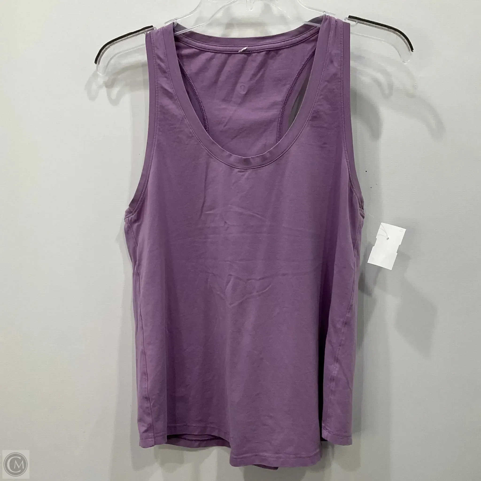 Athletic Tank Top By Lululemon In Purple, Size: 8