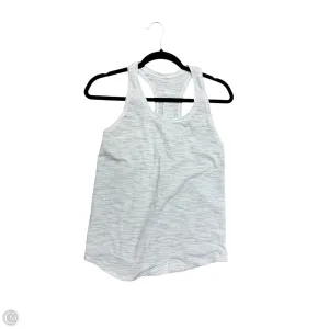 Athletic Tank Top By Lululemon In White, Size: S