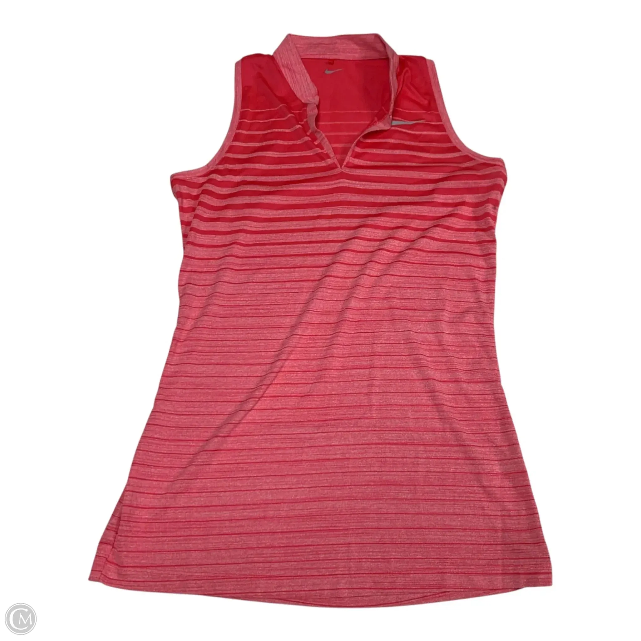 Athletic Tank Top By Nike Apparel In Orange, Size: S