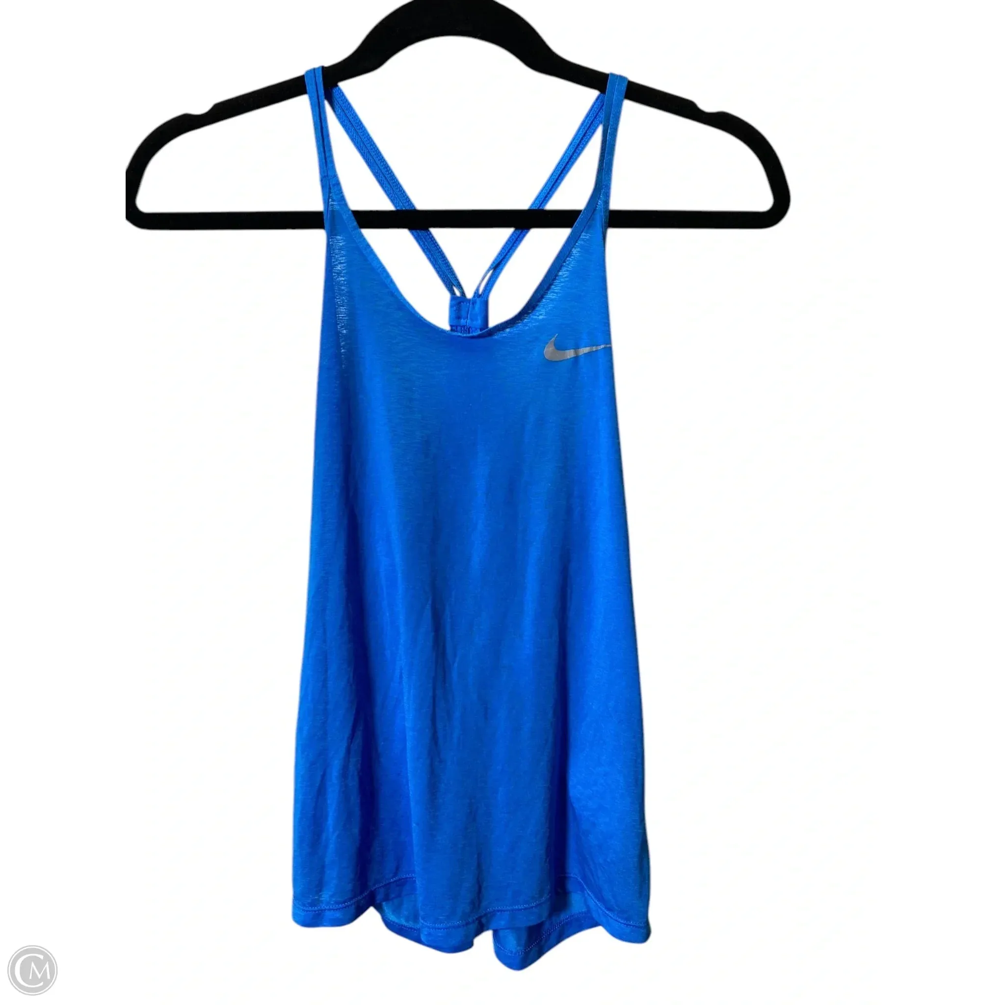 Athletic Tank Top By Nike In Blue, Size: Xs