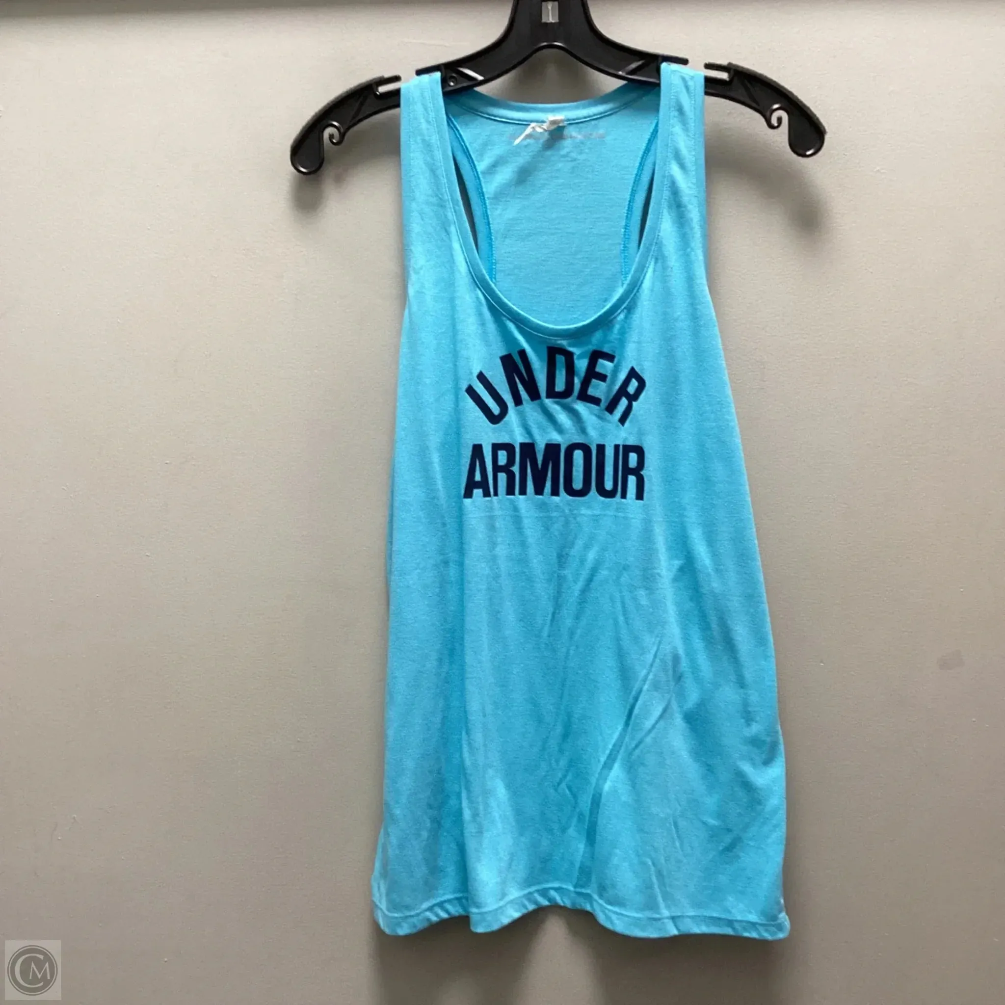 Athletic Tank Top By Under Armour In Blue, Size: L
