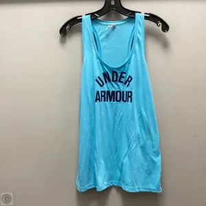 Athletic Tank Top By Under Armour In Blue, Size: L