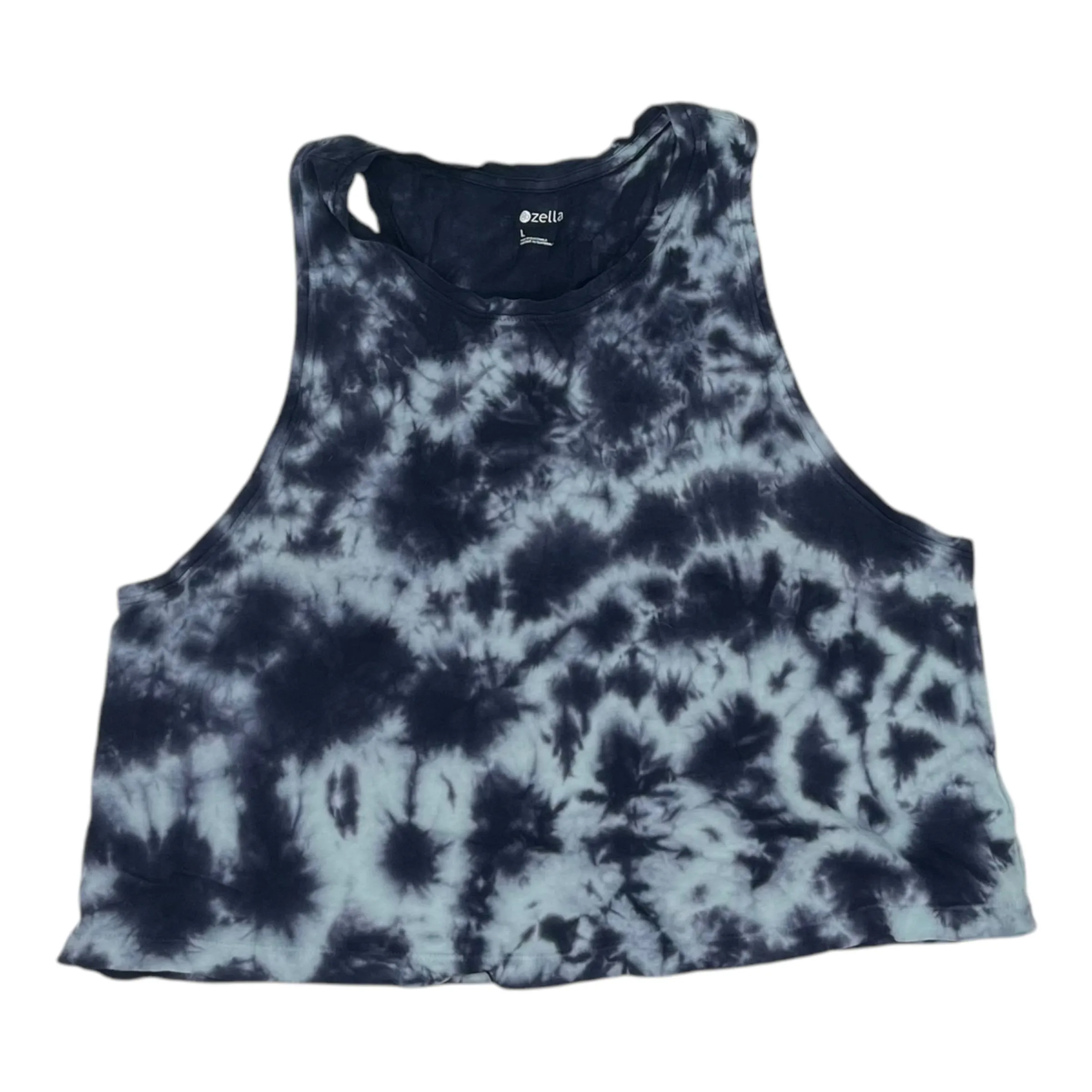 Athletic Tank Top By Zella In Blue, Size:L