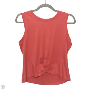Athletic Tank Top By Zobha In Brown & Red, Size: S