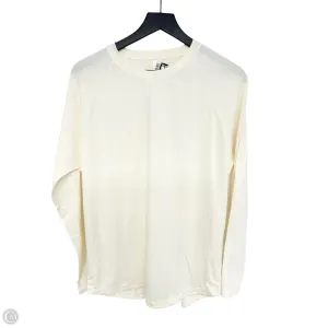 Athletic Top Long Sleeve Crewneck By Clothes Mentor In Yellow, Size: M