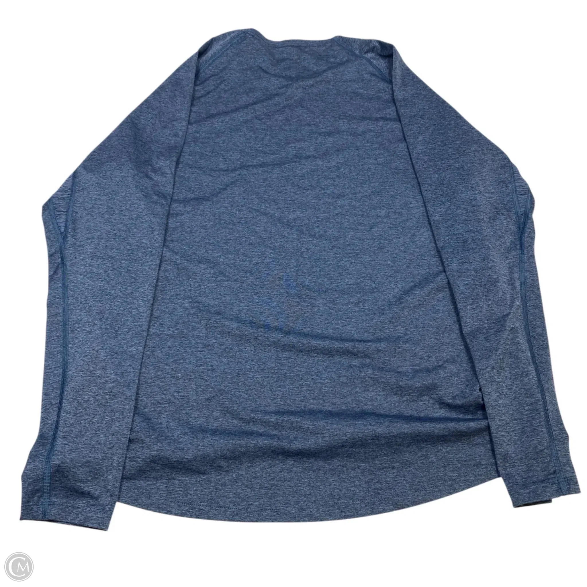 Athletic Top Long Sleeve Crewneck By Nike Apparel In Blue, Size: Xl