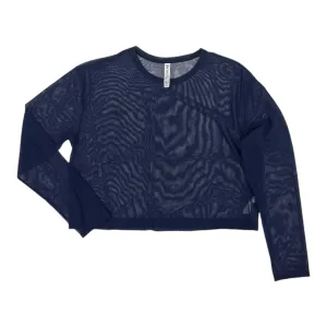Athletic Top Ls Crewneck By Athleta In Navy, Size:M
