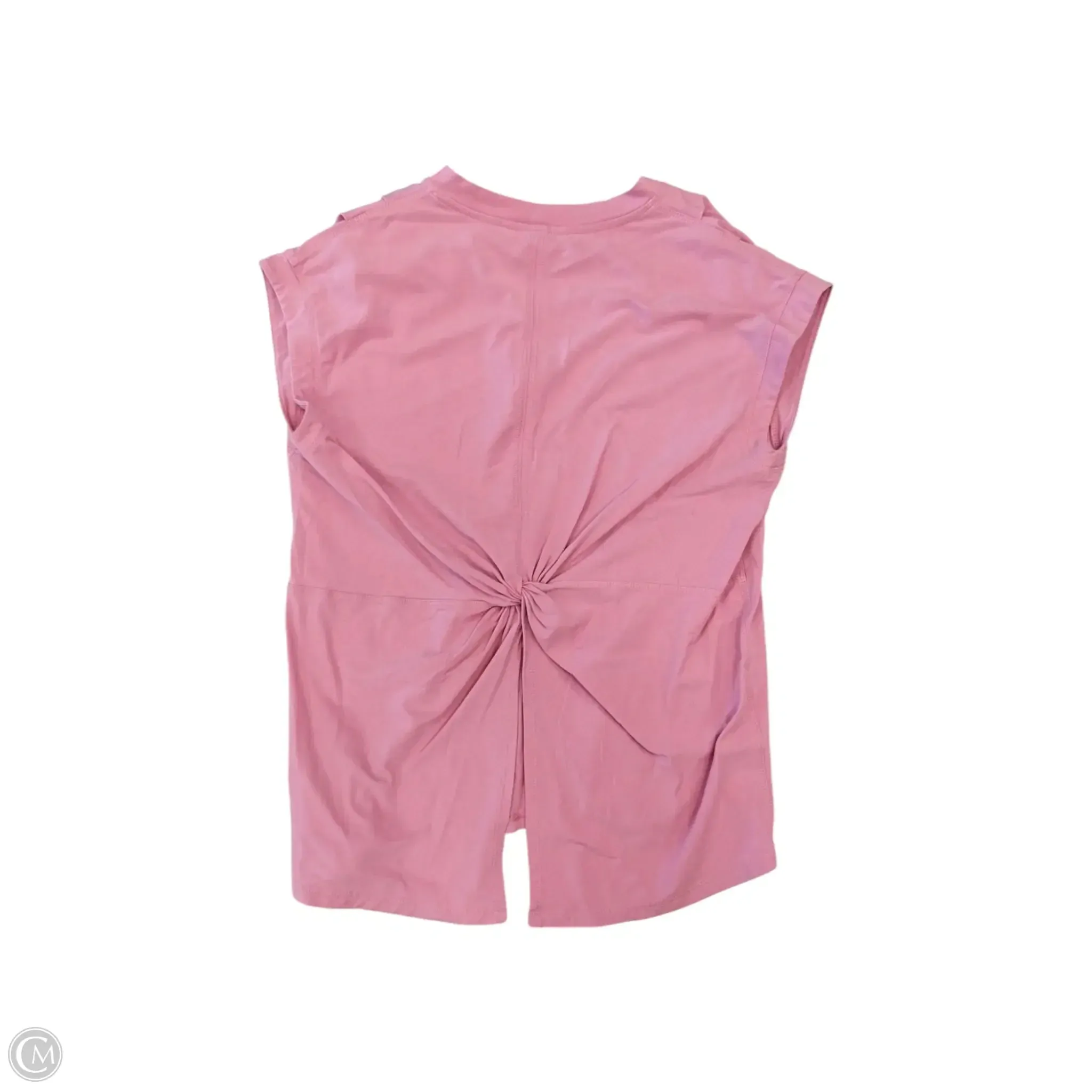 Athletic Top Short Sleeve By Athleta In Pink, Size: Xs