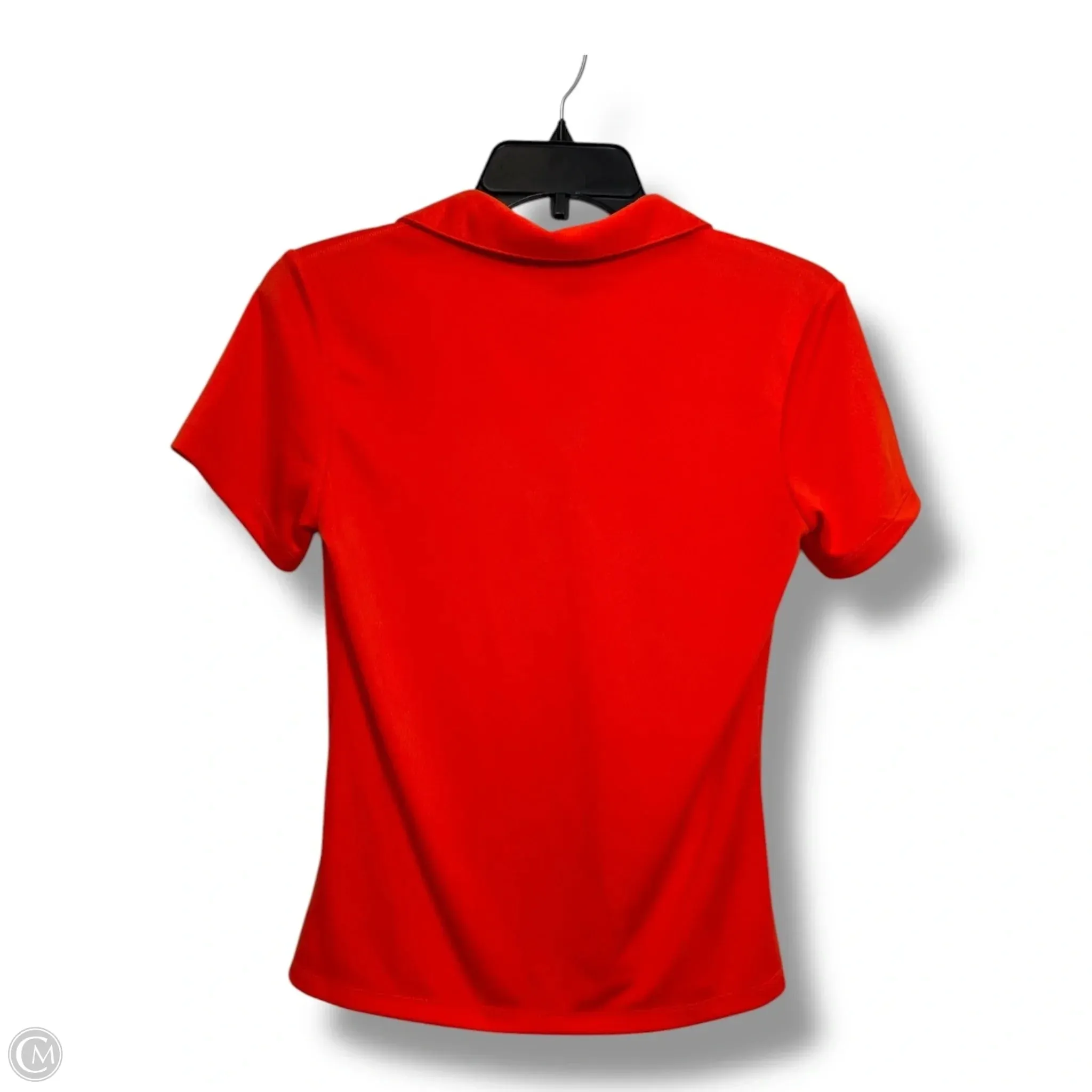 Athletic Top Short Sleeve By Lady Hagen In Orange, Size: S
