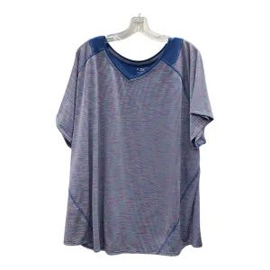 Athletic Top Ss By Tek Gear In Multi, Size:3X