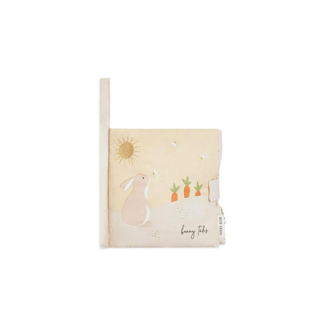 Avery Row Baby Fabric Book - Bunny Tales