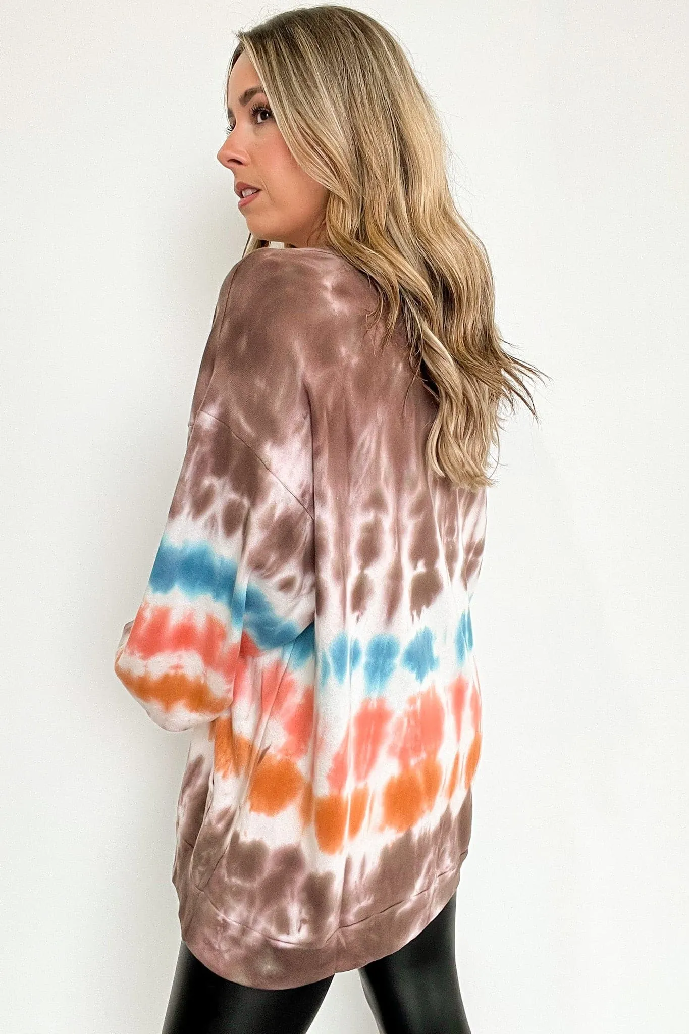 Beckee Tie Dye Pocket Pullover - FINAL SALE