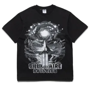 Billionaire Boys Club Gray Horizon Knit Tee - Black
