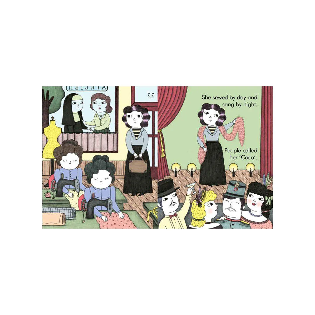 Bookspeed Little People, Big Dreams: "Coco Chanel - My First" Board Book