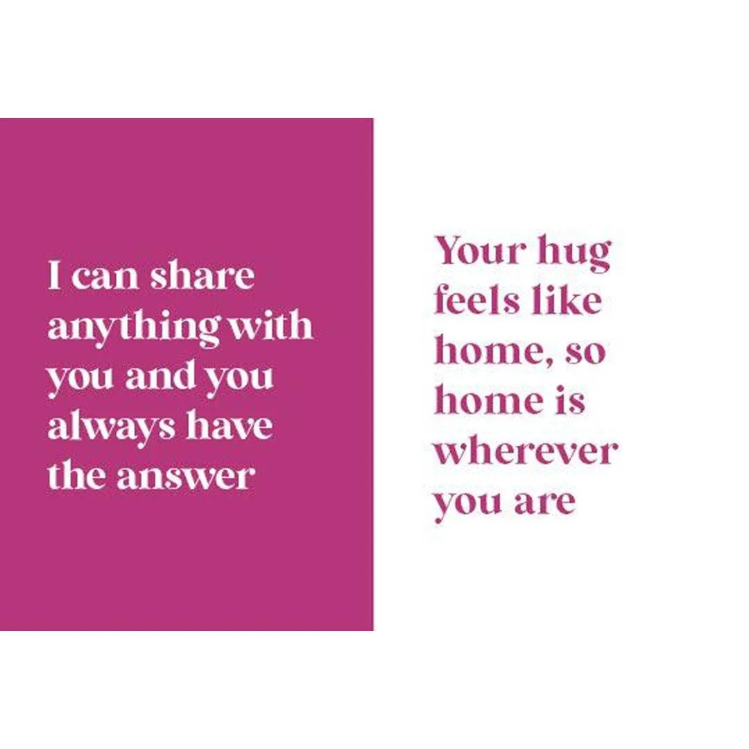 Bookspeed "I Love You Mum"