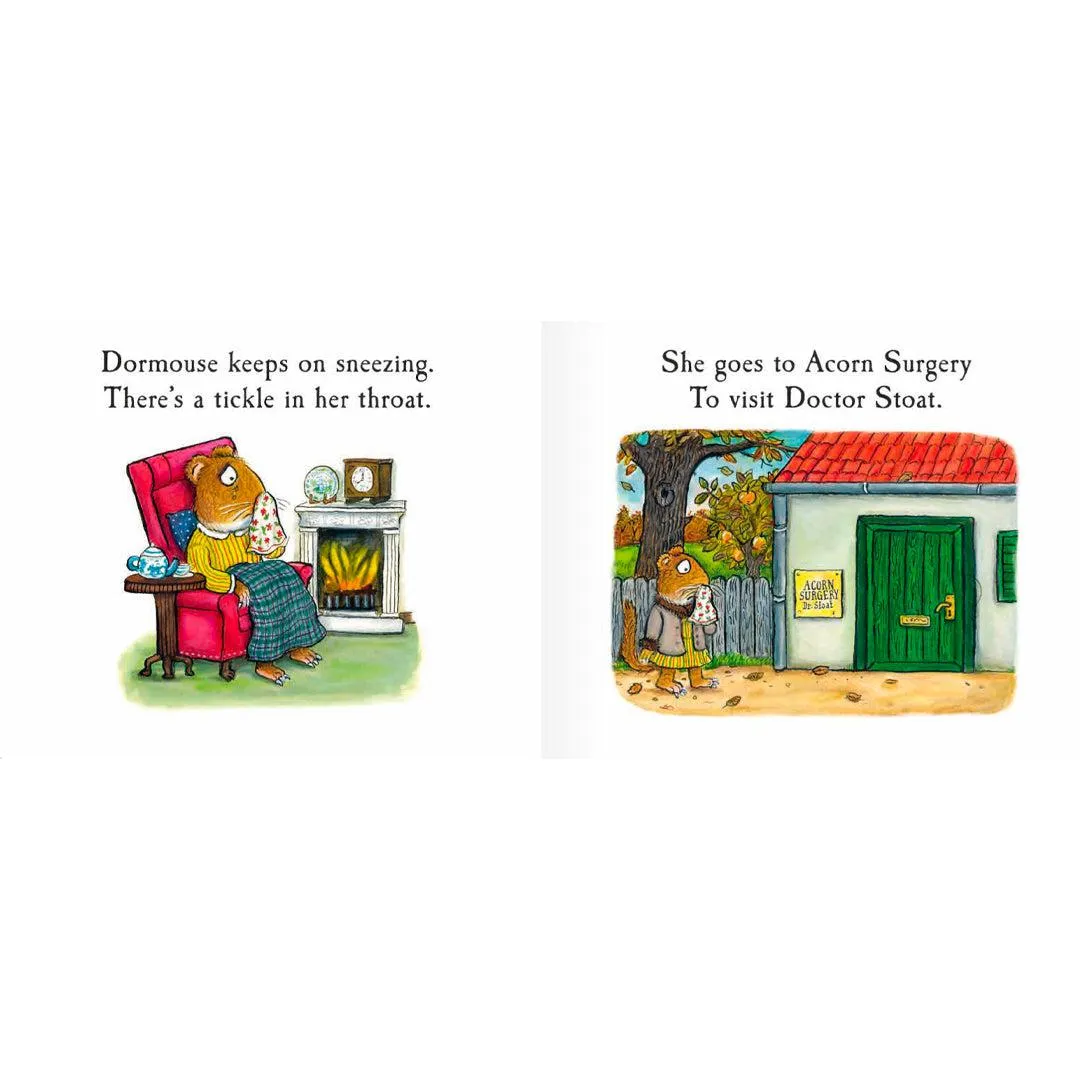 Bookspeed Tales From Acorn Wood: Dormouse Has A Cold Flap Board Book