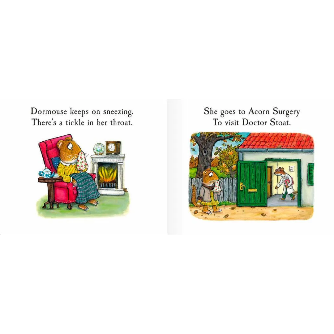 Bookspeed Tales From Acorn Wood: Dormouse Has A Cold Flap Board Book