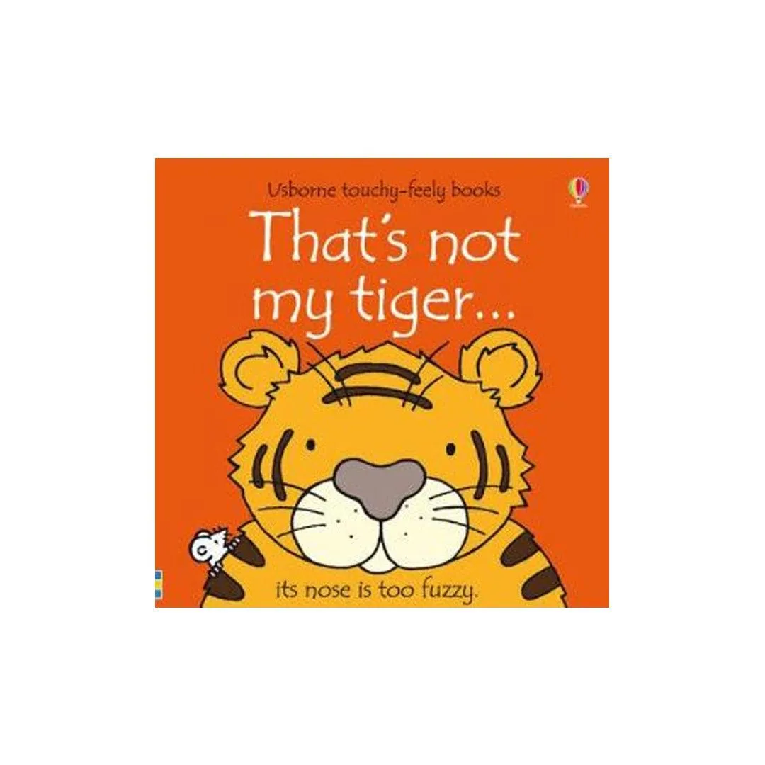 Bookspeed Thats Not My Tiger - Touchy Feely - Orange - Board