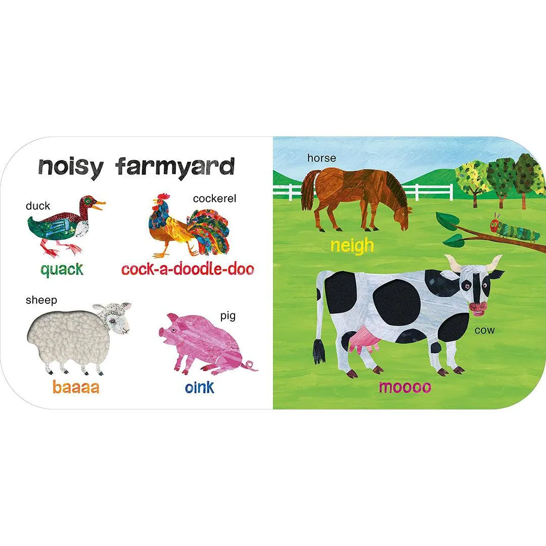 Bookspeed Very Hungry Caterpillars - Touch And Feel - Animals  - Multi - Board