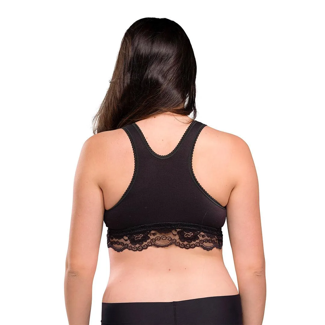 Carriwell Crossover Sleeping   Nursing Bra - Black
