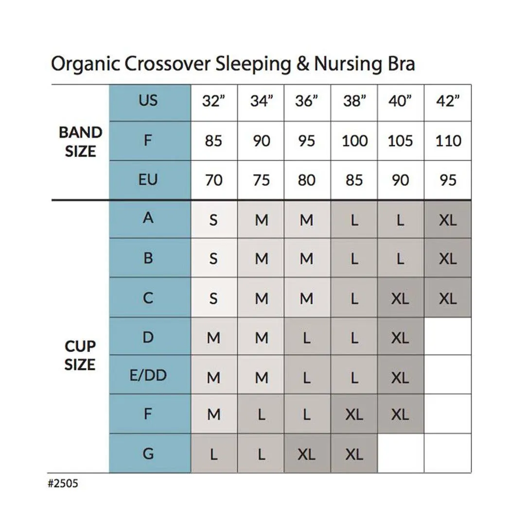 Carriwell Crossover Sleeping   Nursing Bra - Black
