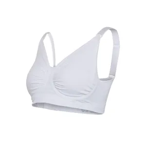 Carriwell Maternity   Nursing Bra with Carri-Gel Support - White