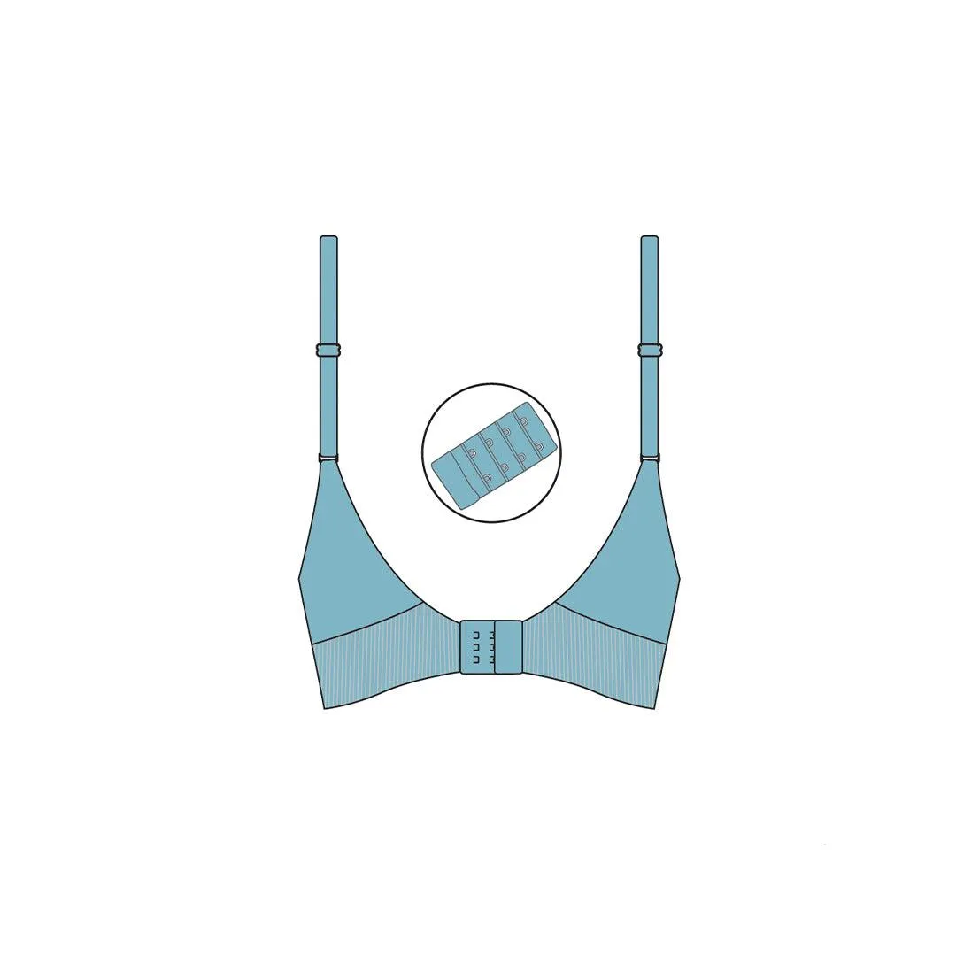 Carriwell Seamless Organic Maternity   Nursing Bra - Black