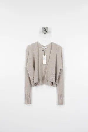 CASHMERE FEATHERWEIGHT OPEN CARDIGAN