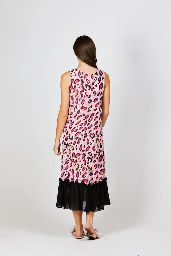 CHARLO - Kylah ruffle hem leopard dress! 12