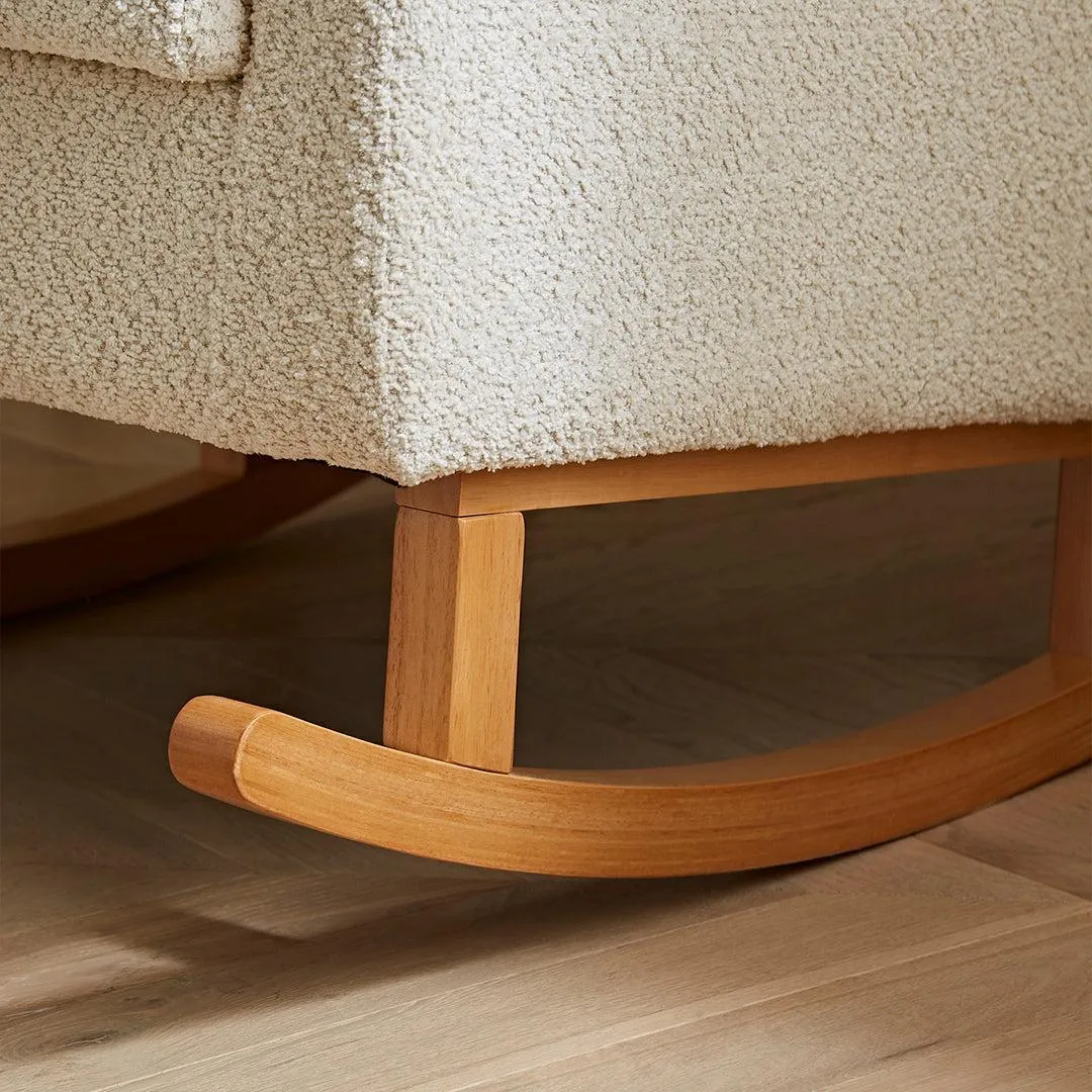 CuddleCo Etta Nursing Chair - Boucle Mushroom
