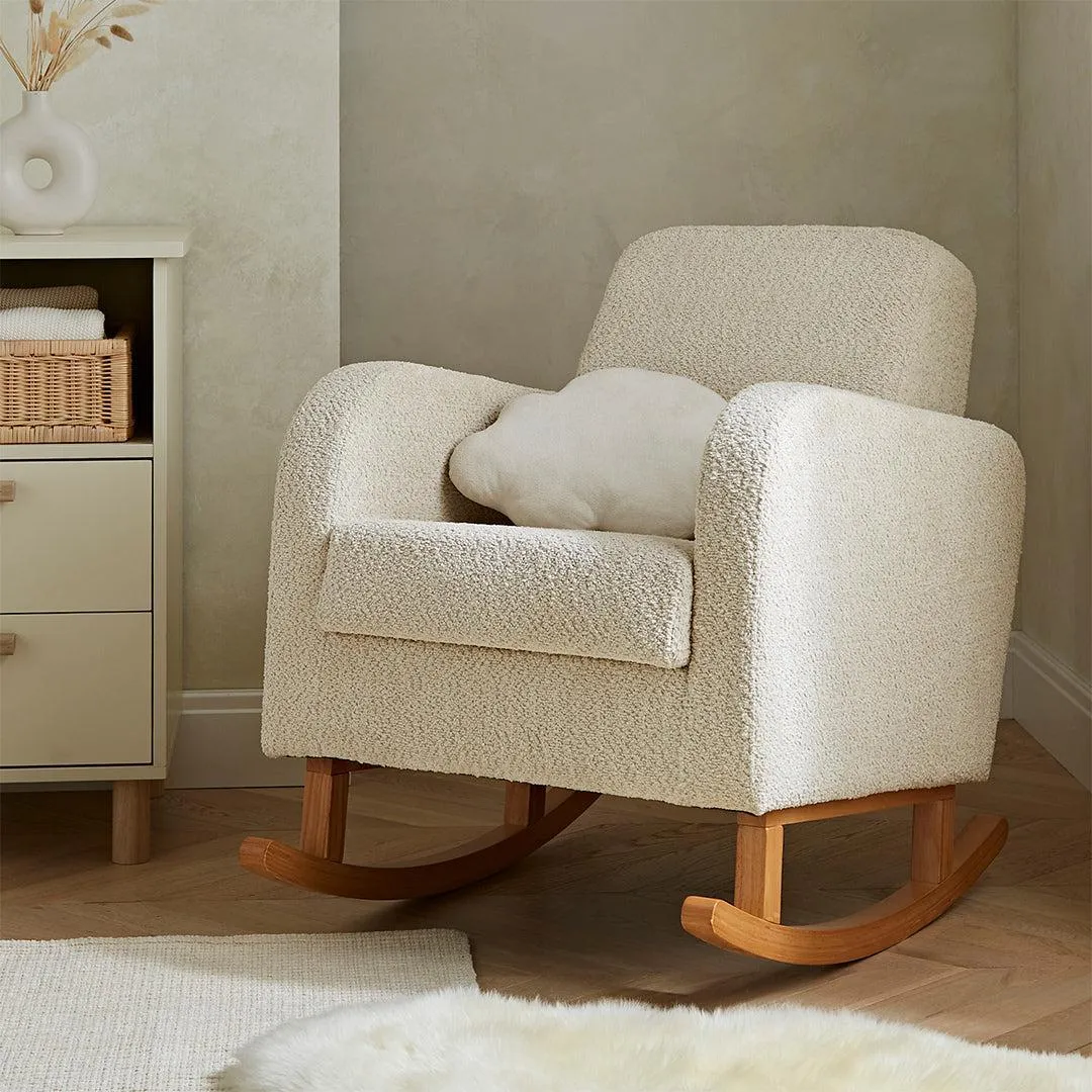 CuddleCo Etta Nursing Chair - Boucle Mushroom