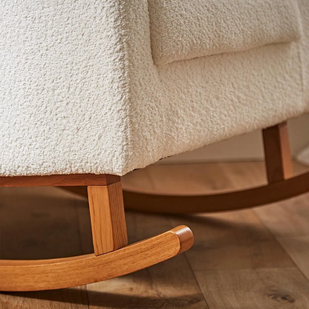 CuddleCo Etta Nursing Chair - Boucle Off White