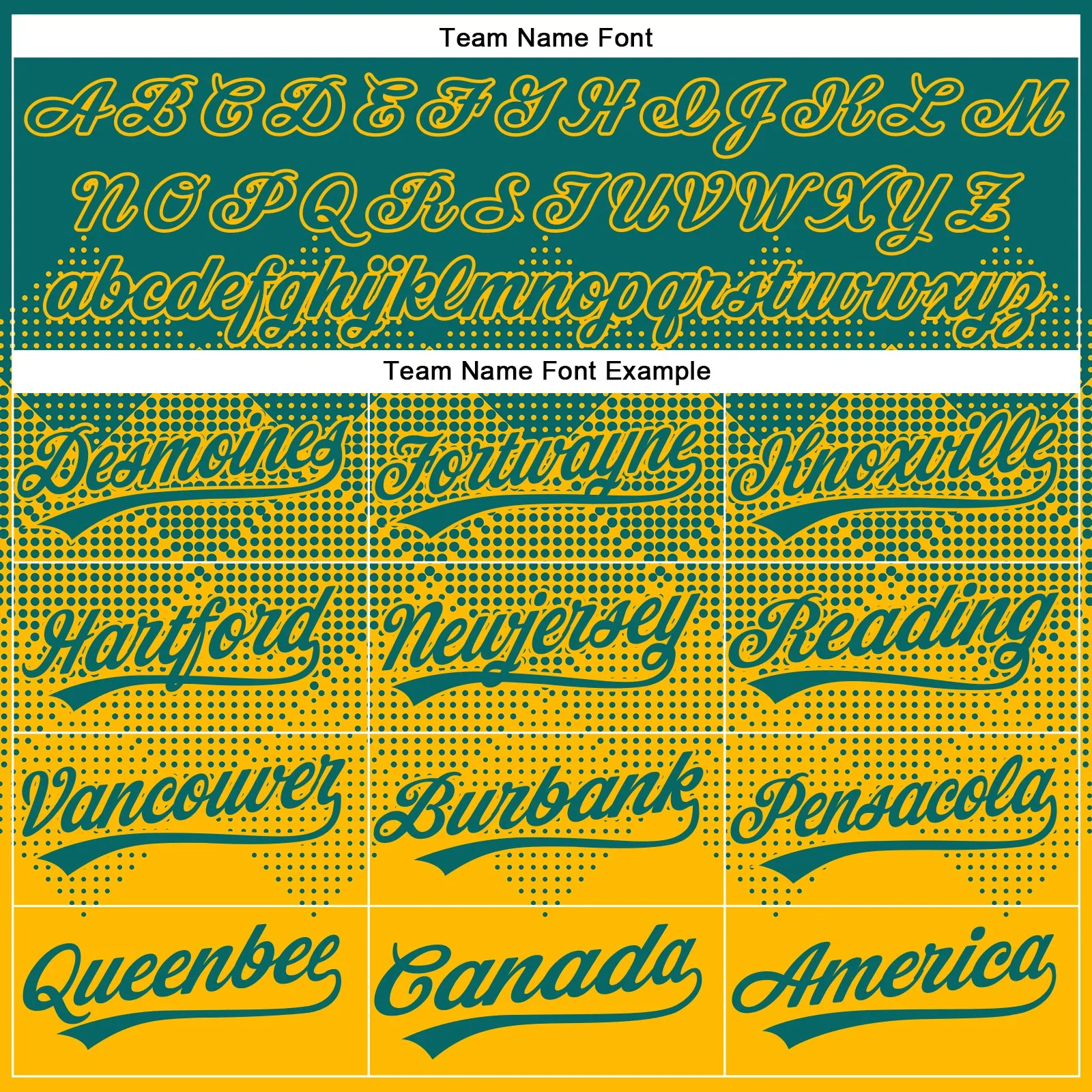 Custom Teal Gold 3D Gradient Square Shape Two-Button Unisex Softball Jersey