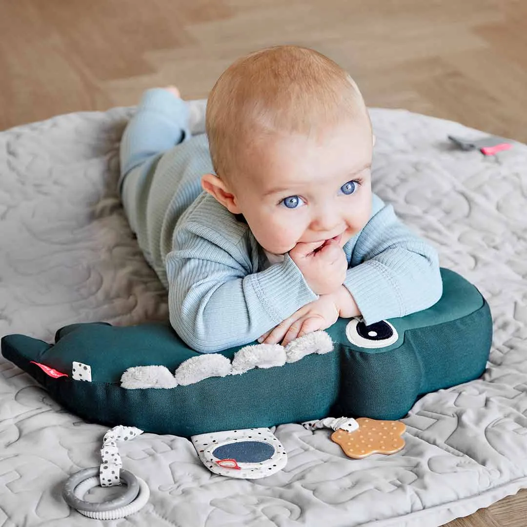 Done by Deer Tummy Time Activity Toy - Croco - Green