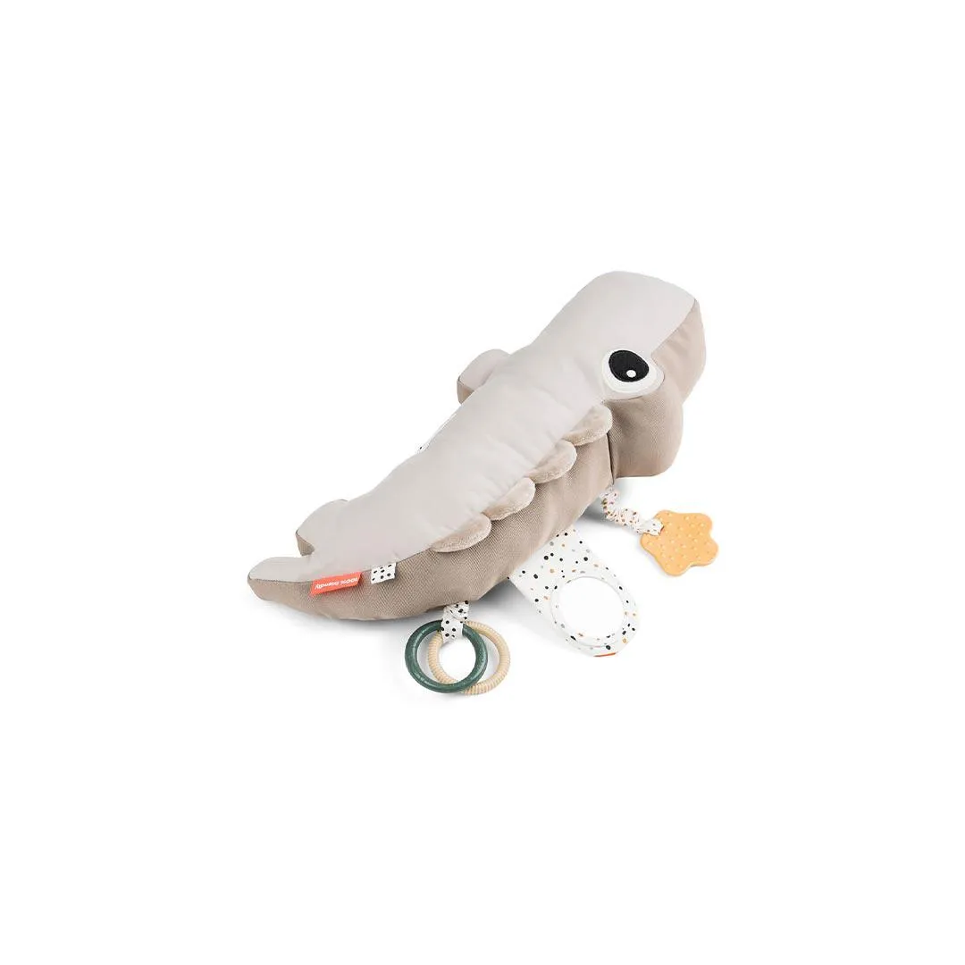Done by Deer Tummy Time Activity Toy - Croco - Sand