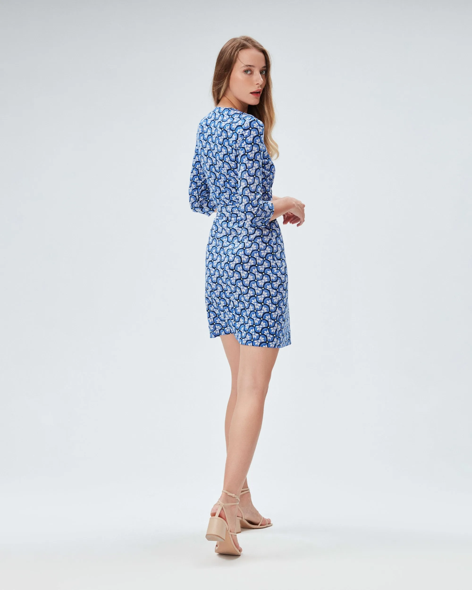 DVFNEW JULIAN TWO DRESS DAISY GEO MED