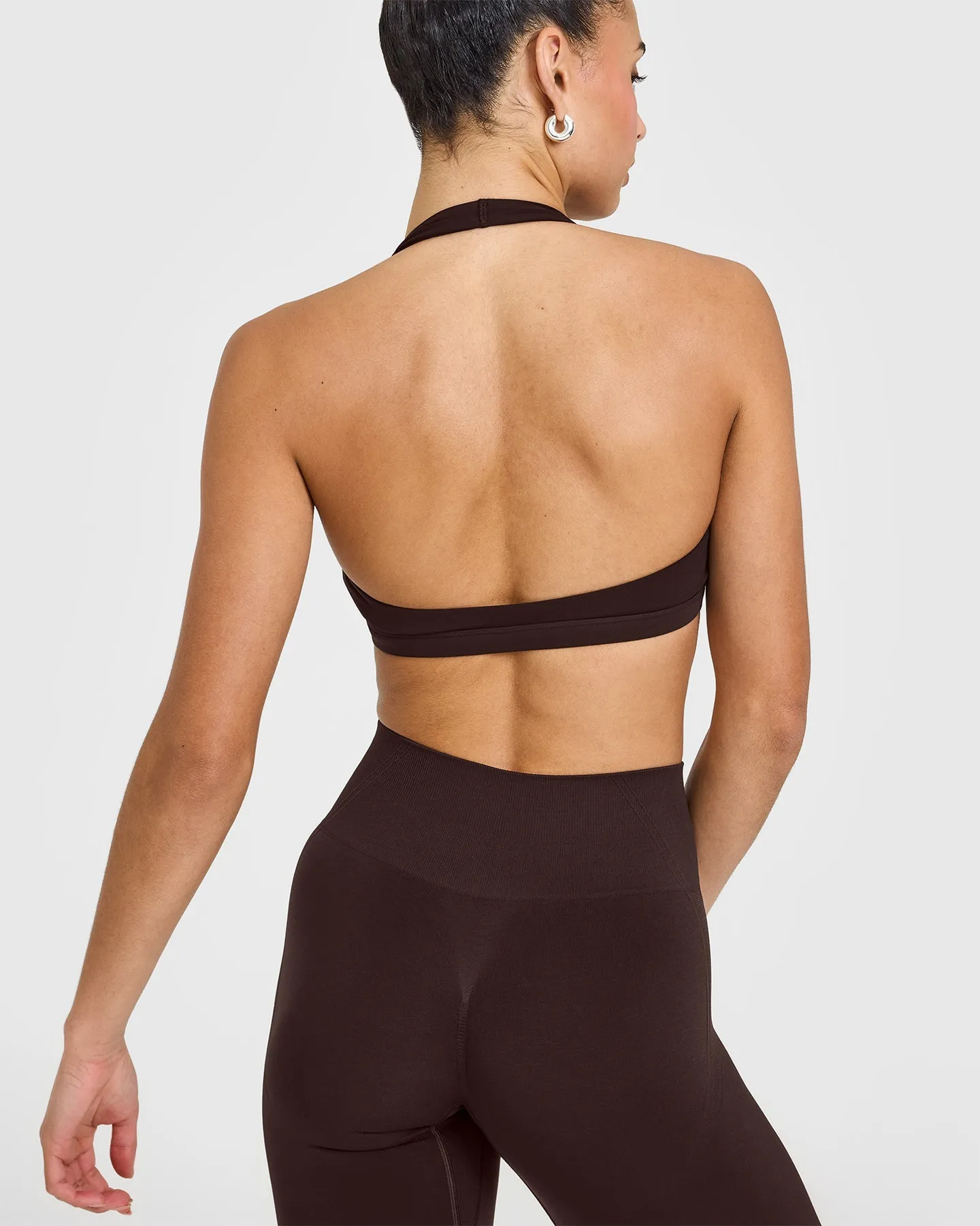 EasyLift Halter Bralette | 70% Cocoa